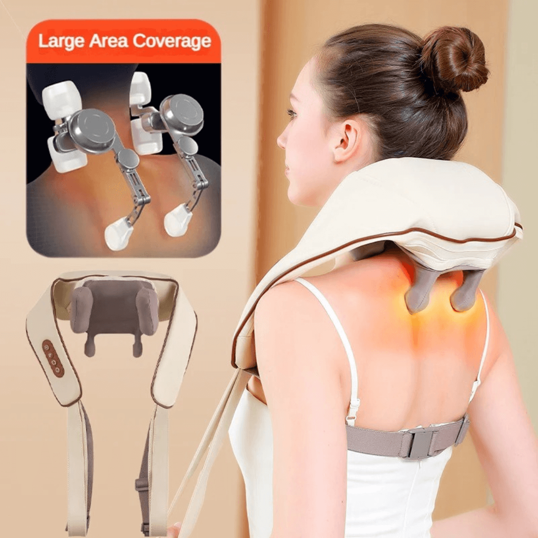 The 8D Shiatsu Massager That Brings Professional Relief to Your Living Room