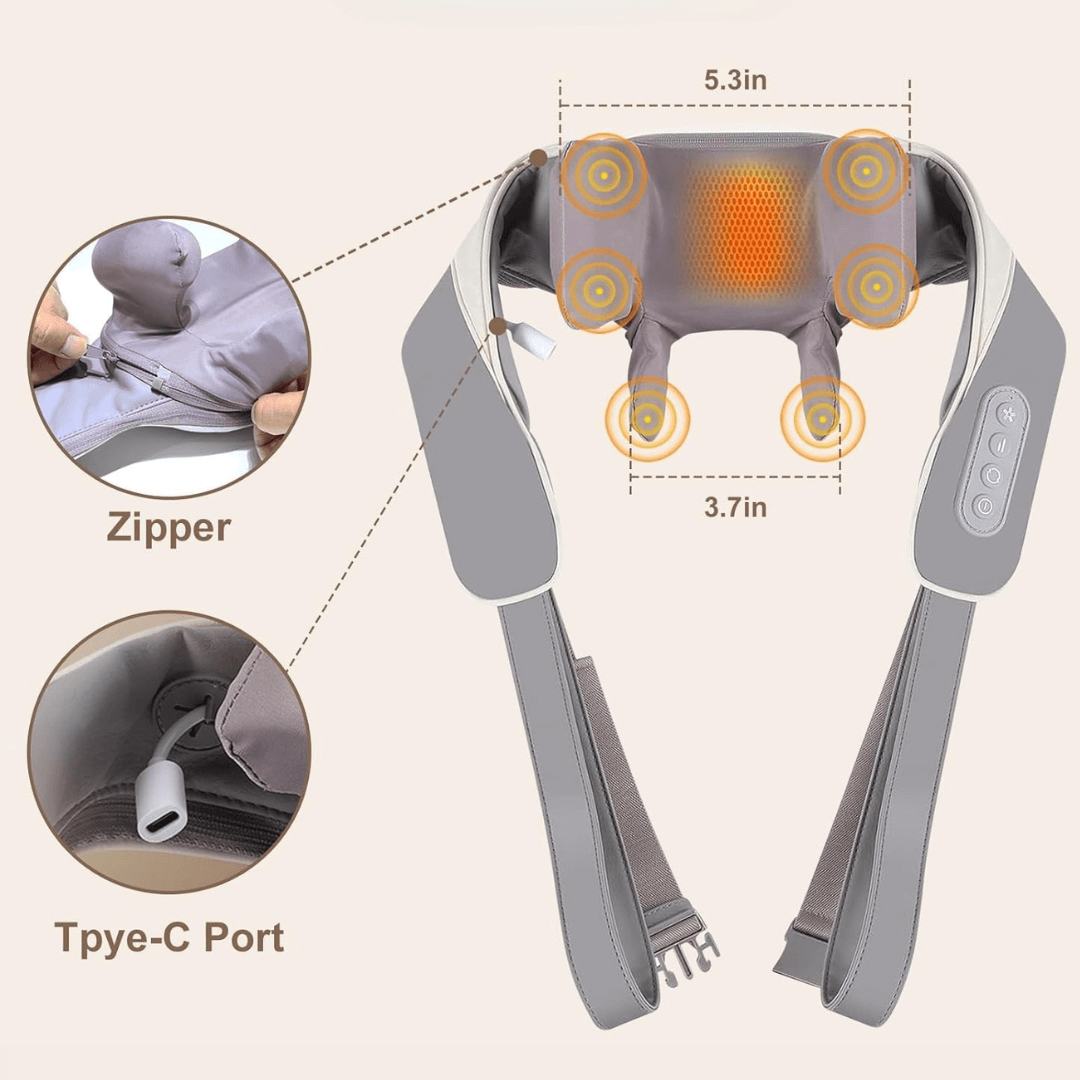 The 8D Shiatsu Massager That Brings Professional Relief to Your Living Room